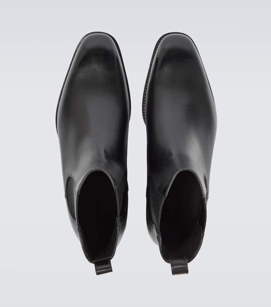 Delsa leather Chelsea boots