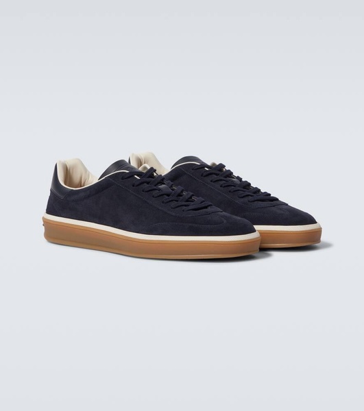 Tennis Walk suede sneakers