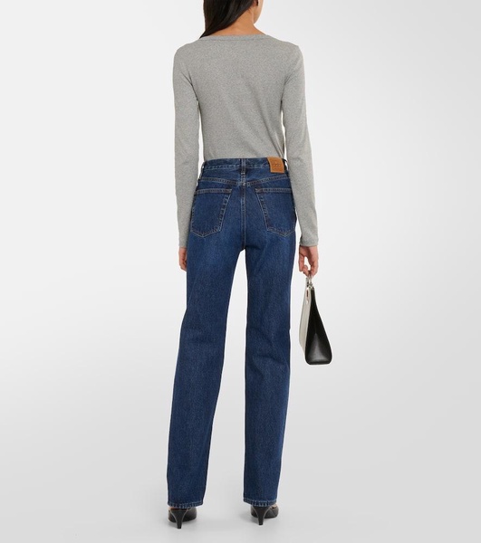 Classic Cut mid-rise straight jeans