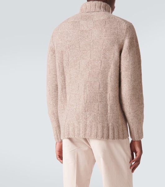 Cashmere and silk sweater