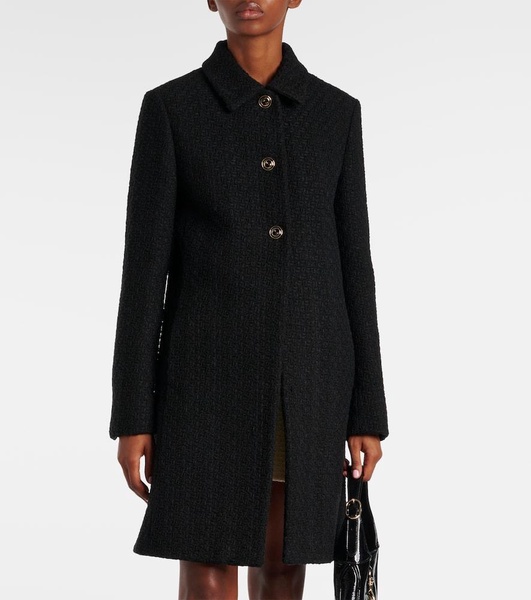 Wool-blend coat