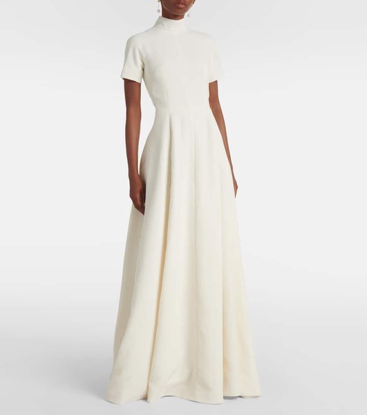 Malinda high-neck gown