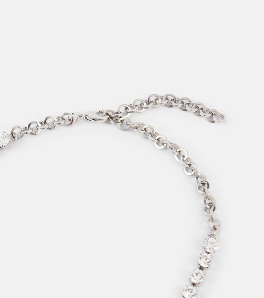 Crystal-embellished choker