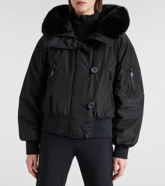 Jeanne faux fur-trimmed ski jacket