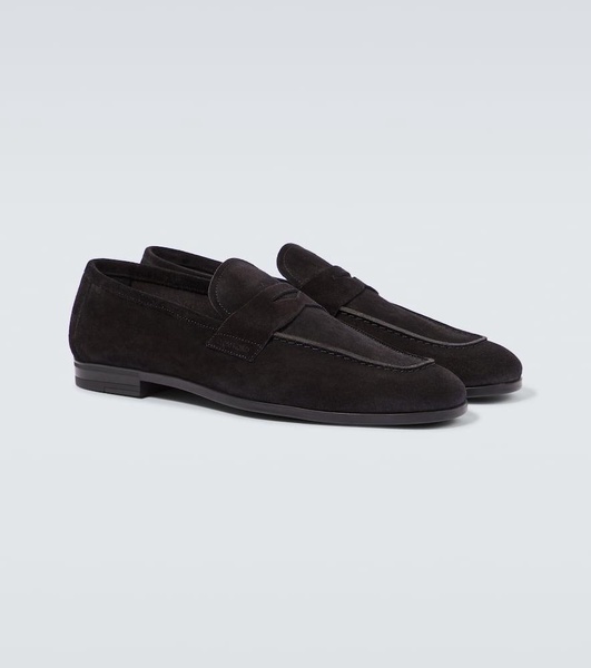 Sean suede penny loafers