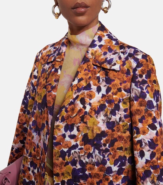 Floral coat