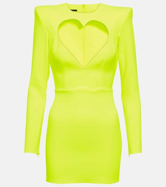 Heart cutout minidress