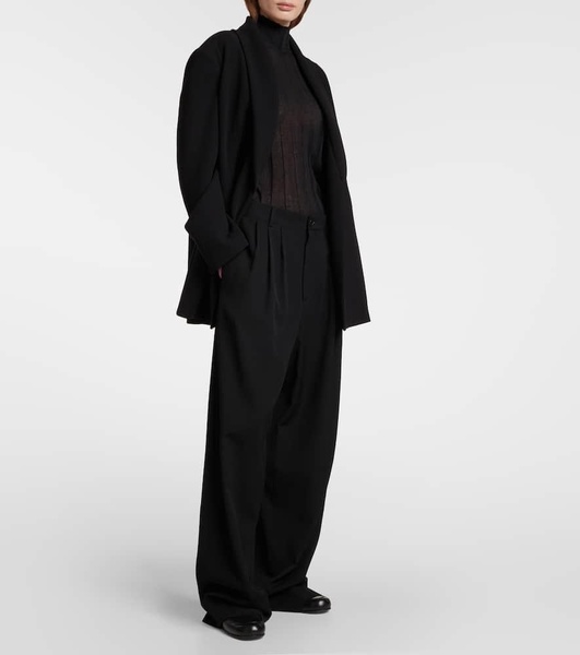 Rufus wool wide-leg pants