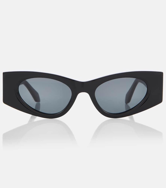 Logo oval sunglasses