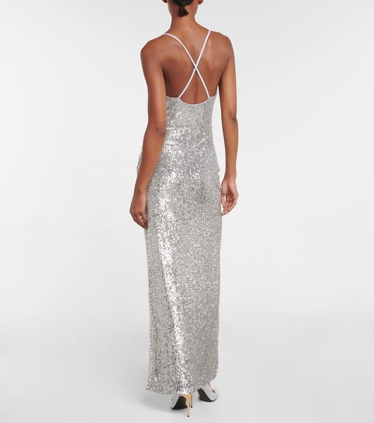 Sequined gown