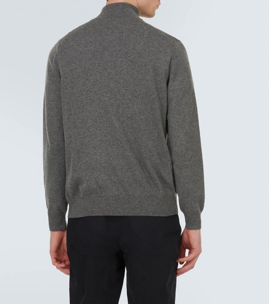 Cashmere half-zip sweater