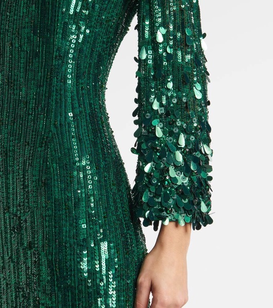 Nymph sequined gown