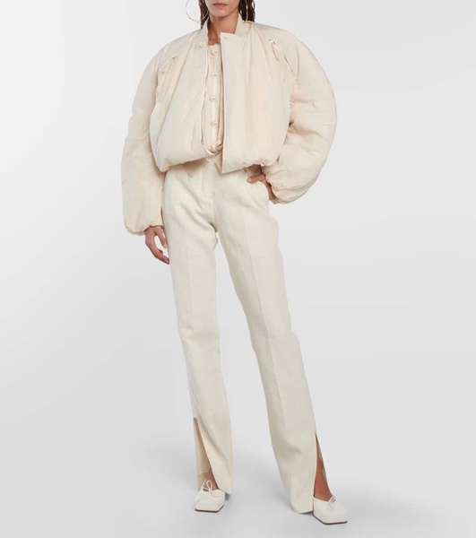 Le Bomber Bahia cropped bomber jacket