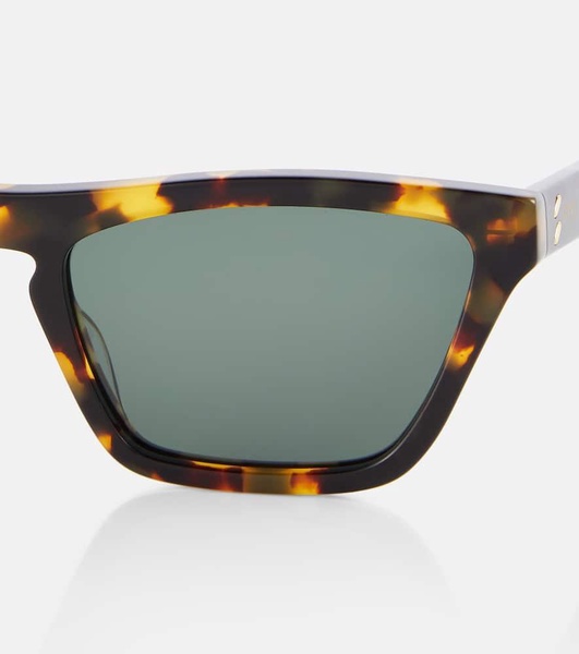 Rectangular sunglasses