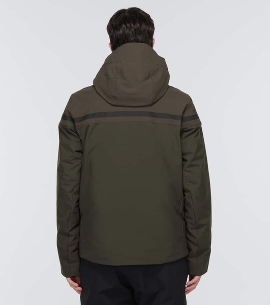 Edgar hooded technical ski jacket