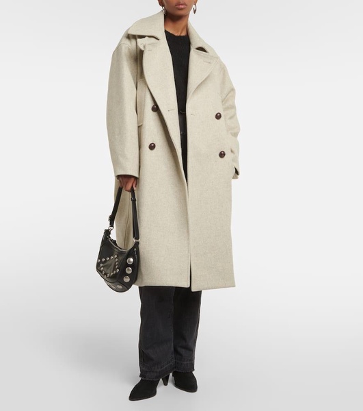 Fabiola oversized wool coat