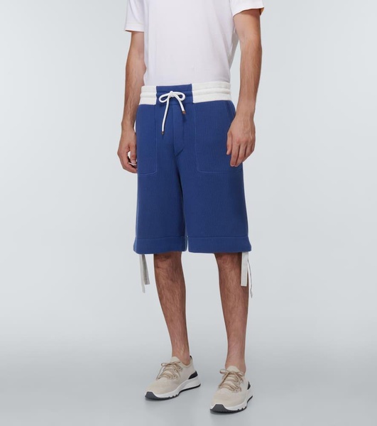 Cotton Bermuda shorts