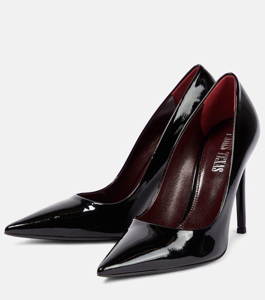 Paris patent leather pumps