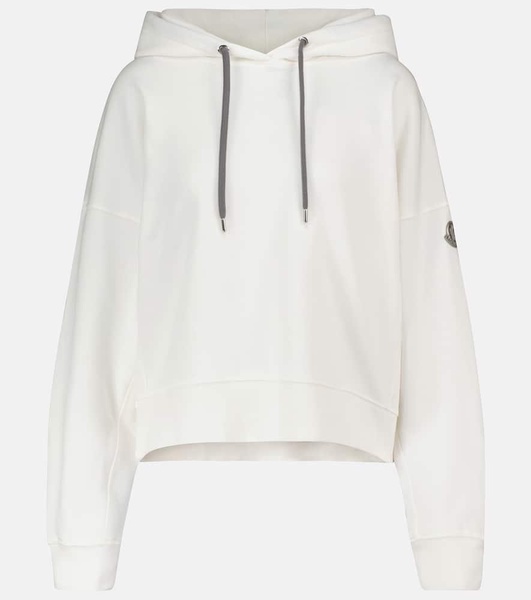 Cotton-blend hoodie