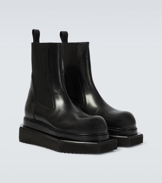 Beatle Turbo Cyclops leather ankle boots