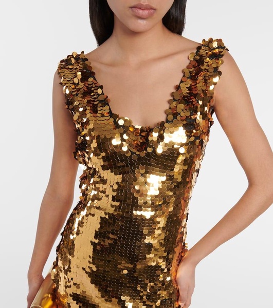 Jacira sequined gown