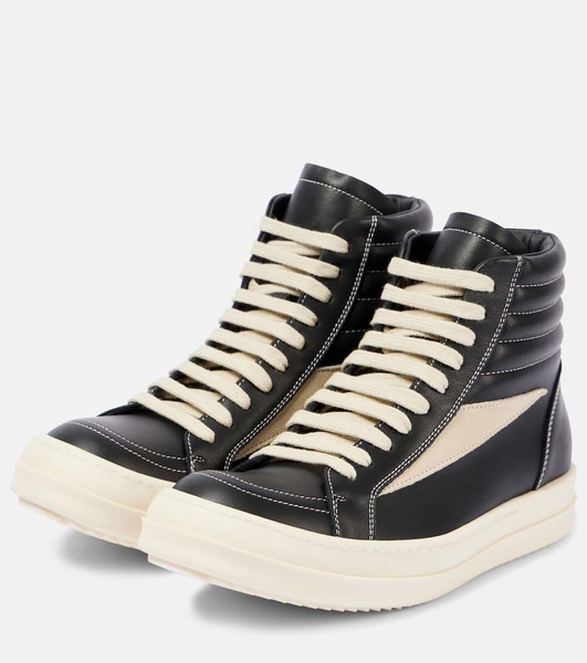 Black Porterville High Vintage Sneakers