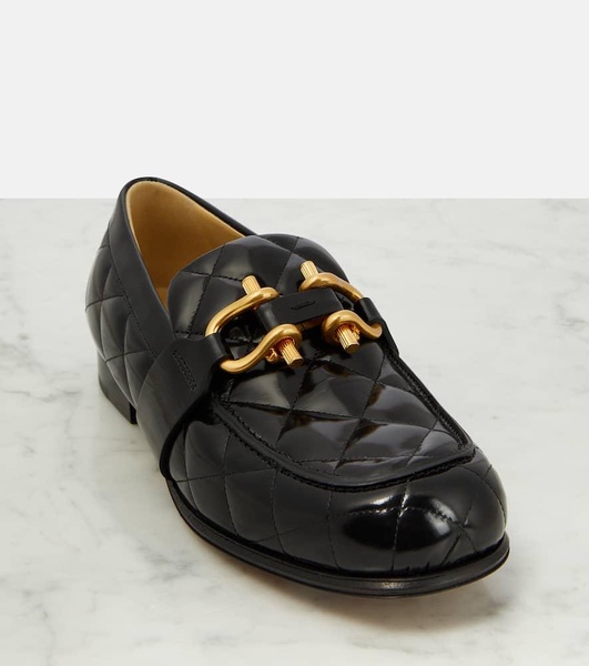 Monsieur quilted leather loafers