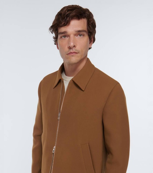 Maurin virgin wool blouson jacket