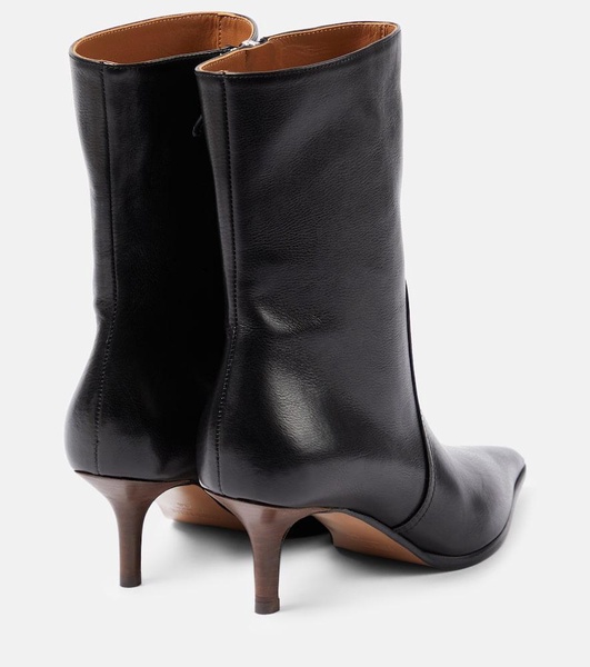 Ashley 65 leather ankle boots