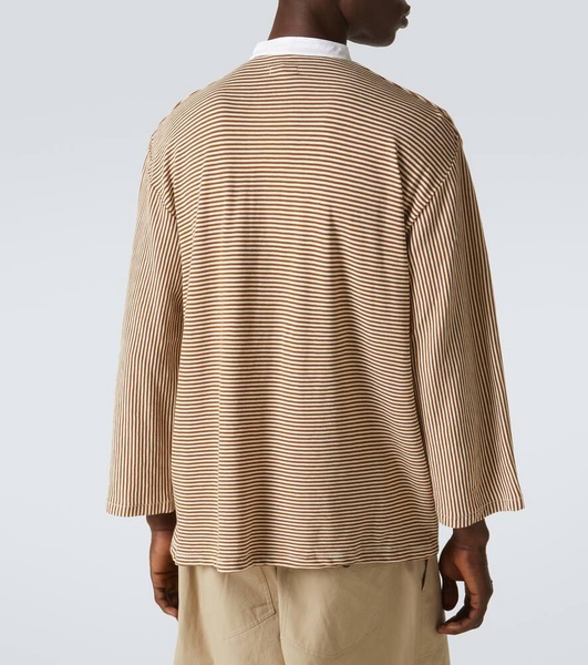 Newton striped cotton top