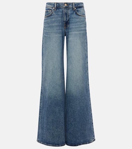 Willow mid-rise wide-leg jeans