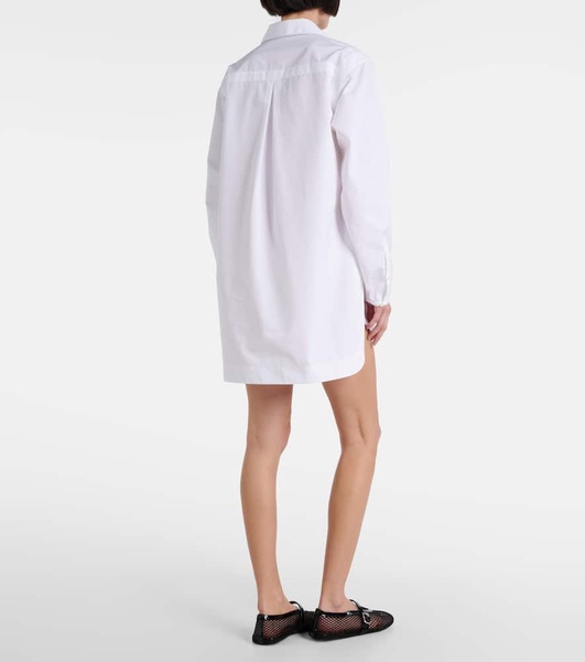 Cotton poplin minidress