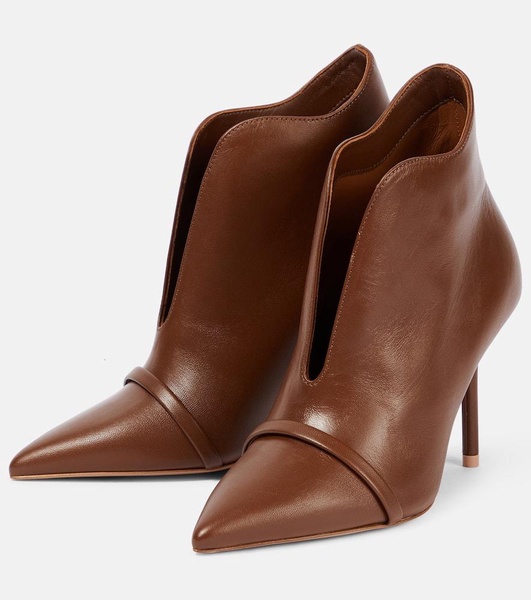 Cora leather ankle boots