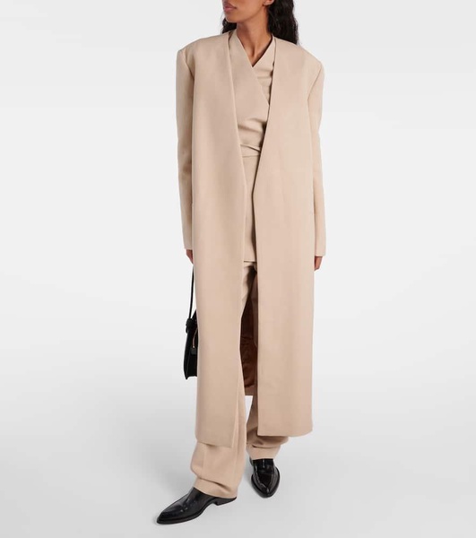 Allegra cotton-blend coat