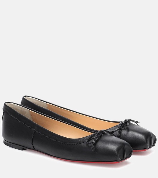 Mamadrague leather ballet flats