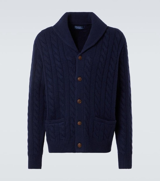 Wool and cashmere cardigan