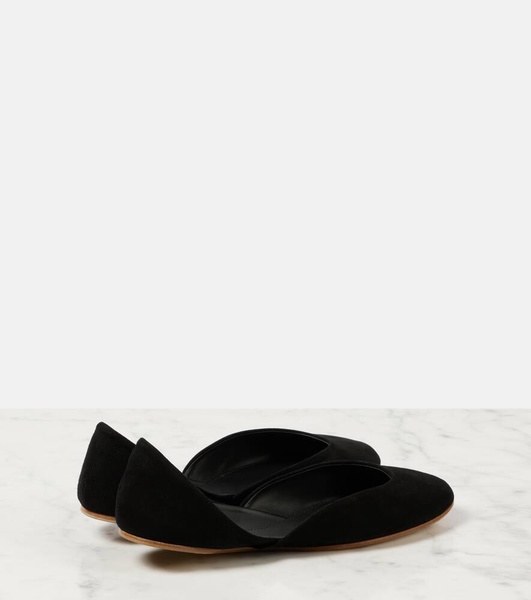 Gemma suede ballet flats