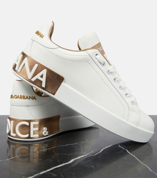 Portofino leather sneakers