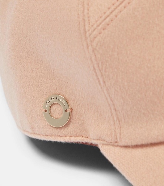 Cashmere baseball cap