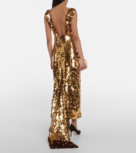 Jacira sequined gown