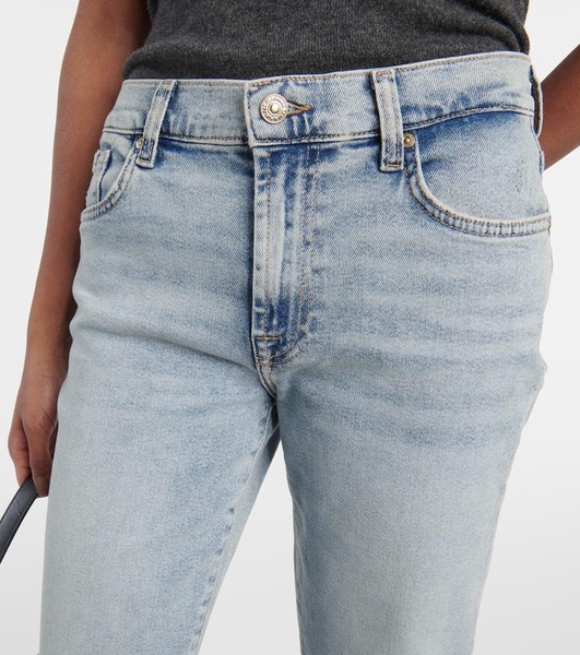 Ellie mid-rise straight jeans