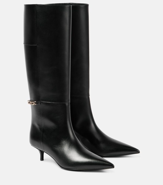 Gucci Signoria leather knee-high boots