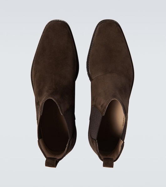 Brompton suede Chelsea boots