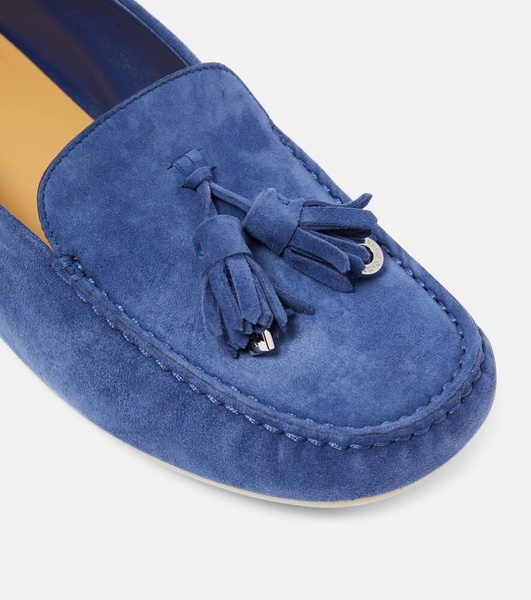 Suede loafers