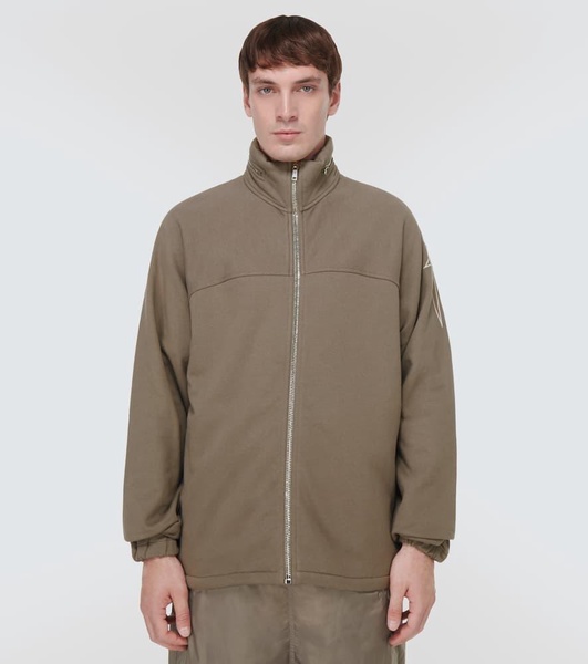 x Champion® Mountain asymmetric cotton jacket