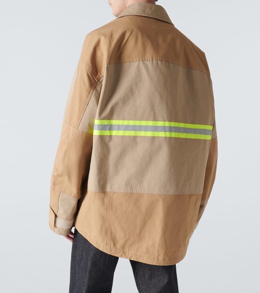 Triple Layer cotton-blend ripstop jacket