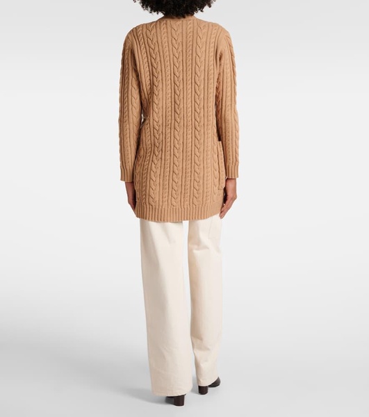 Calotta wool and cashmere cardigan