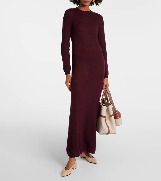 Camino cashmere and silk maxi dress