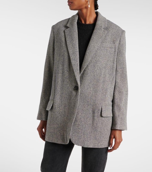 Cikaito wool-blend blazer