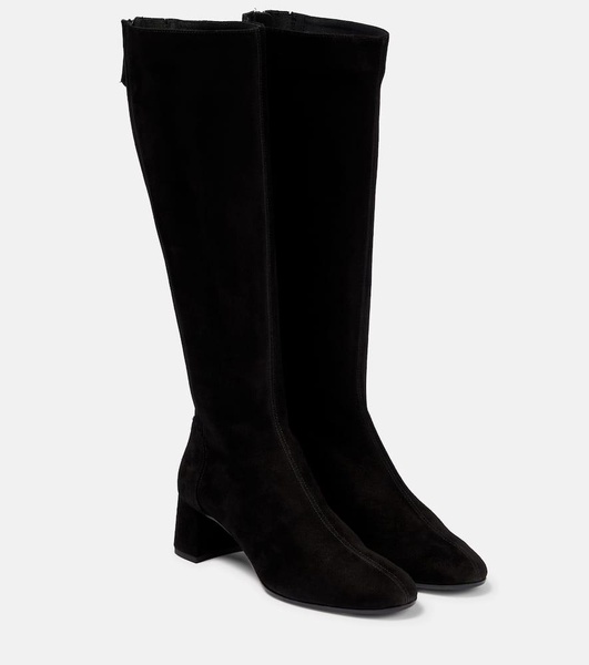 Saint Honore suede knee-high boots